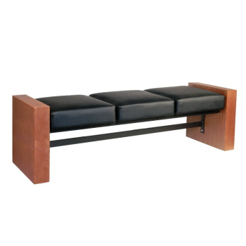 GABBIANO SOFA DO POCZEKALNI F013 CZARNA